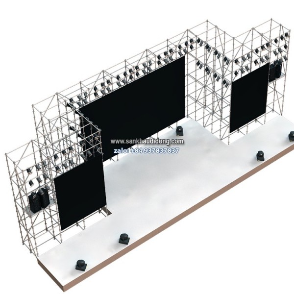 Sản xuất và cung cấp layer truss sân khấu chuyên dụng